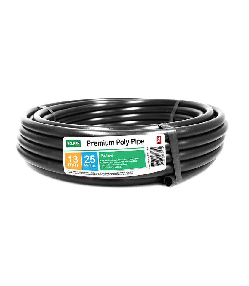 13mm x 25m POLY PIPE