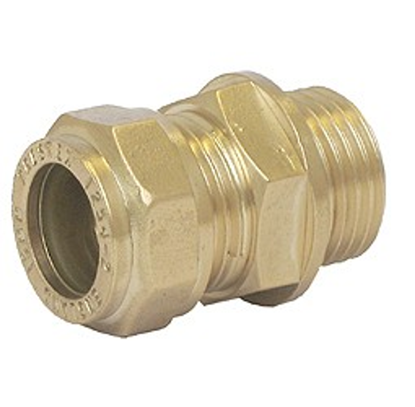 Copper Compression Coupling 25 x 1/2"