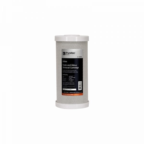 Extruded Carbon Large Dia 4.5' Cartridge, 10 inch, 0.5um