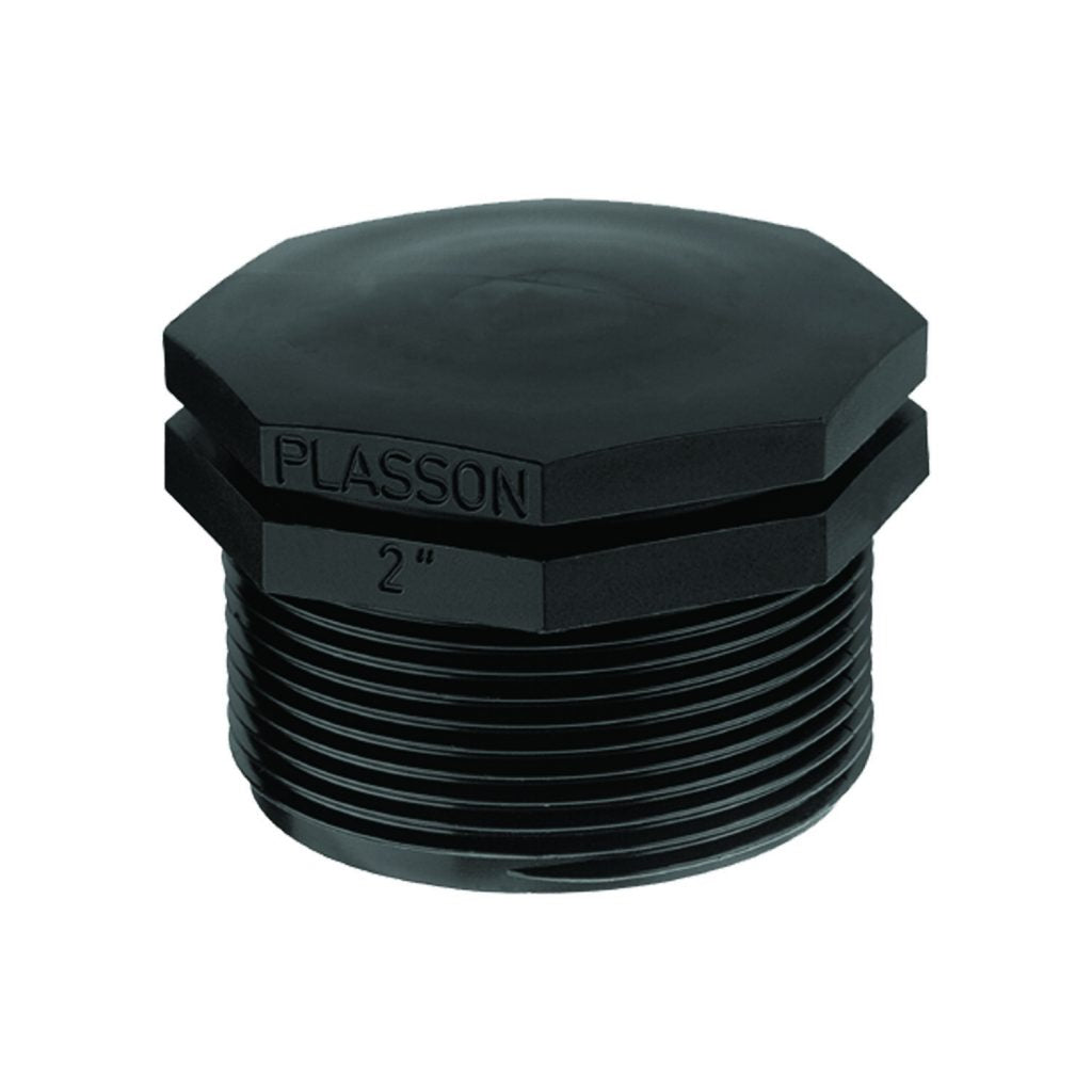 Plasson PLUG THREADED PP 3/8"