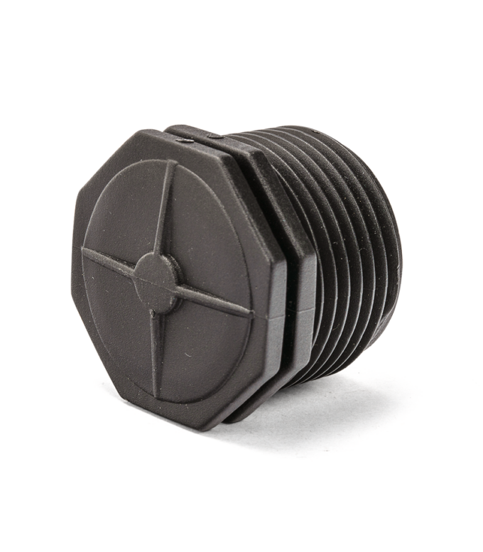 25MM END PLUG BARCODED