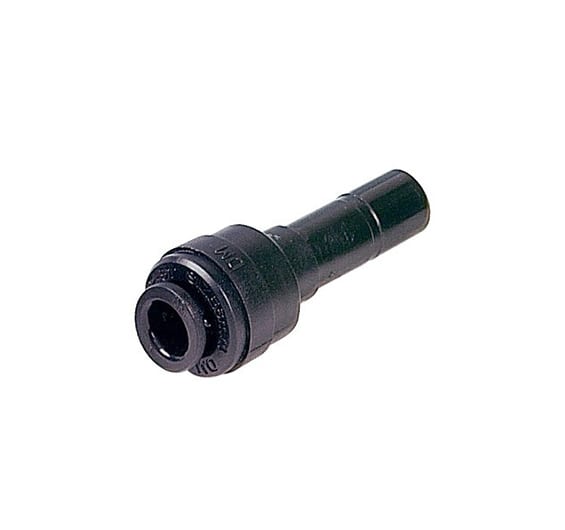Reducer, 12mm tube x 15mm stem