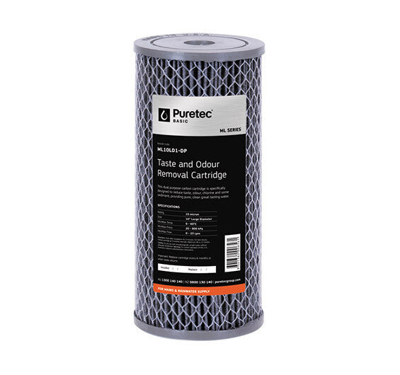 Pleated Large Diameter 4.5" Cartridge, 10", 10um