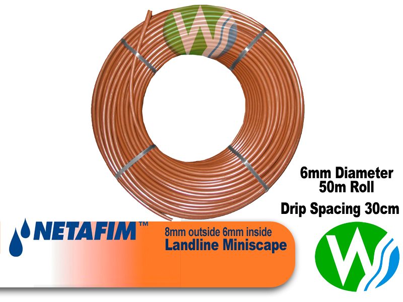 LANDLINE 8 (MINISCAPE) 0.3 X 50M COIL