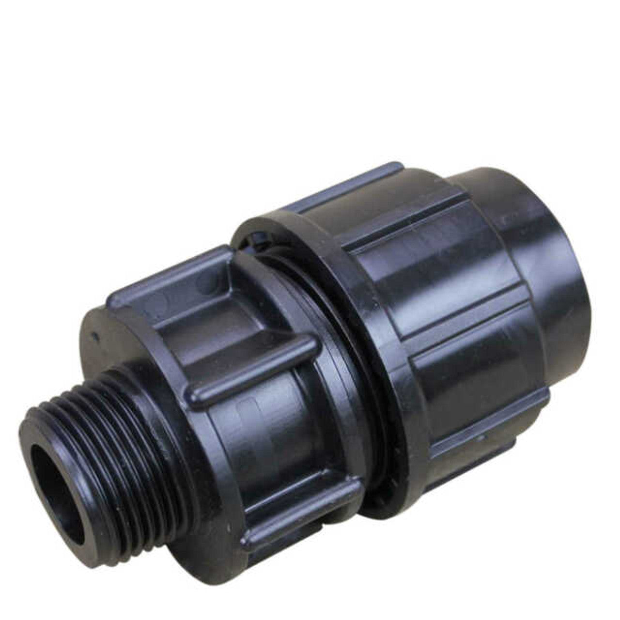Poly Compression Male Adaptor 90mm x 3"