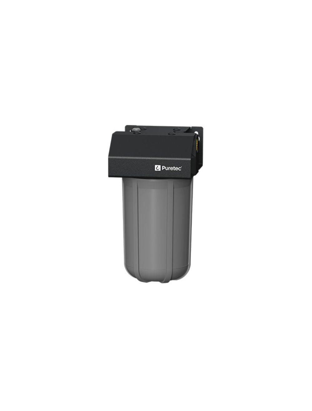 Maxi Plus Xtra Duty Filter Housing Kit, 10 inch, Grey, 1" Brass Conn