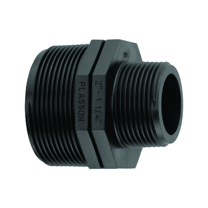 Plasson REDUCING NIPPLE THREADED PP 1.1/4"-3/4"