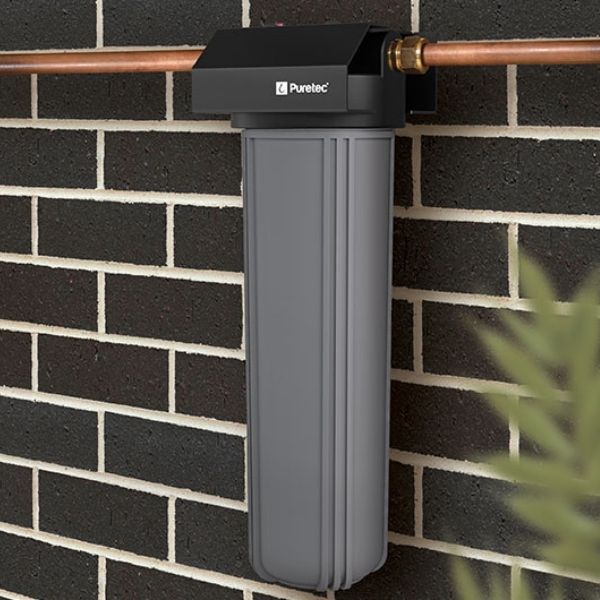 Puretec EM1-110 Single Whole House Rain & Mains Water Filter System 20"
