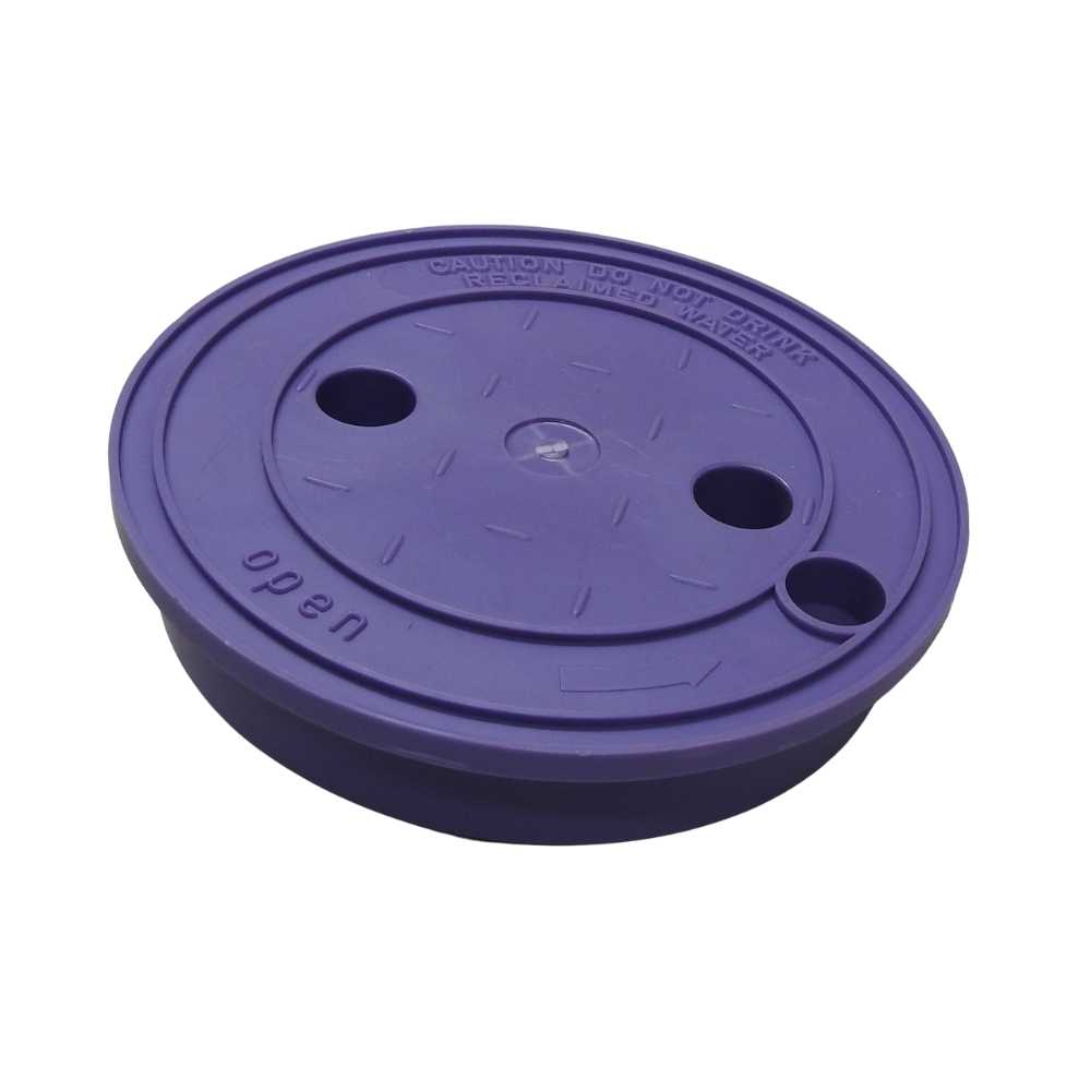 VALVEBOX LID 6" ROUND