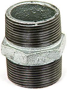40x32mm Red. Hex Nipple