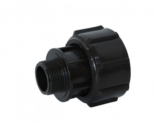 Plasson BARREL UNION ADAPTOR M-THREADED METRIC 32-3/4"