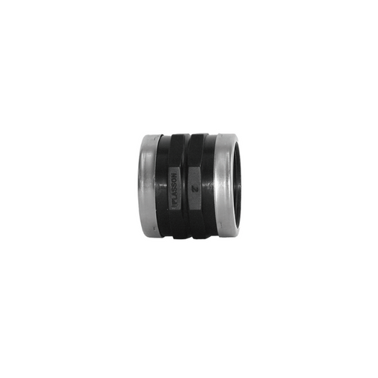 Plasson SOCKET THREADED PP 2"-2" C/W SS REINFORCING RING