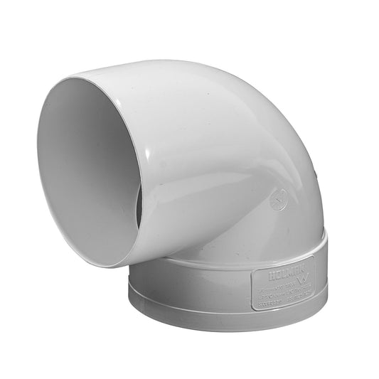 SRB Storm PVC Elbow M&F 90mm 15Deg