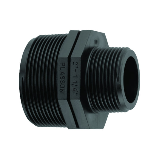 Plasson REDUCING NIPPLE THREADED PP 1.1/4"- 1"