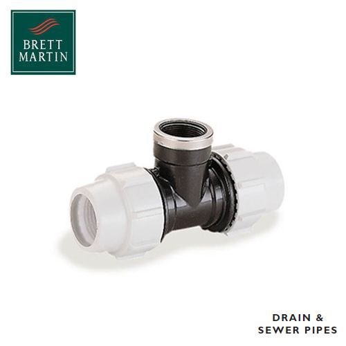 Plasson TEE METRIC F-THREADED OFFTAKE 32-1"-25