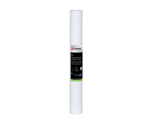 Wound Sediment Cartridge, 10 inch, 1um Hot Water
