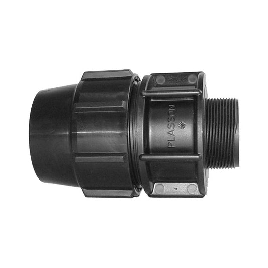 Plasson MALE ADAPTOR METRIC MINE 63-2.1/2"