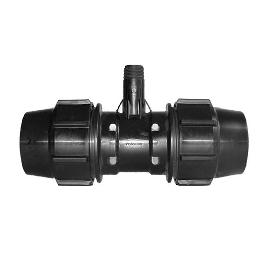 Plasson TEE METRIC M-THREADED OFFTAKE 50-1.1/2"-50