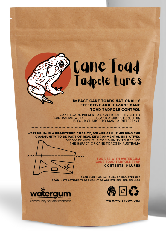 Plasson CANE TOAD TADPOLE TRAP LURES PACK OF 5