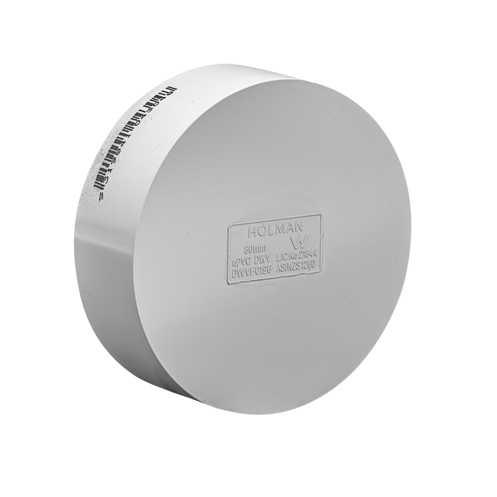 End Cap Push On S/W 225mm DWV Quality