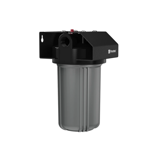Whole House Single Rainwater Filter 1" conn, 10" Lge Dia - DP10MP1 incl, 60 lpm