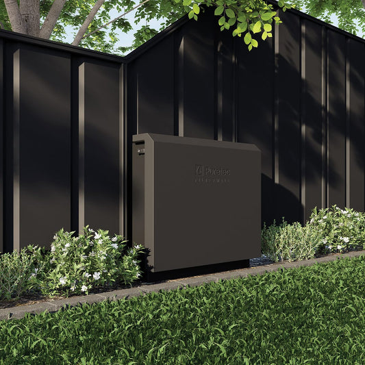 FilterWall - Freestanding Whole House Filtration, Mineral Grey Front Cover, 30 L/min with plumbed bypass