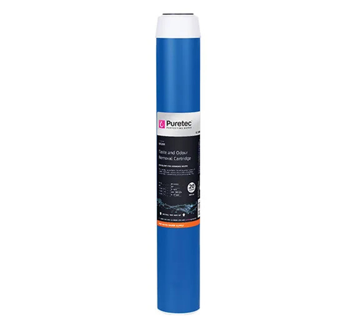 Granular Carbon Standard Dia 2.5" Cartridge, 20", 20um