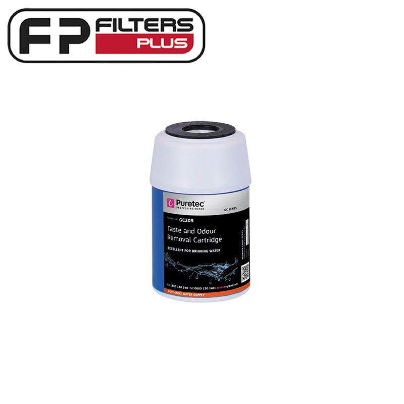 Granular Carbon Standard Dia 2.5" Cartridge, 5", 20um