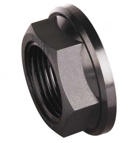 50mm Back Nut Black