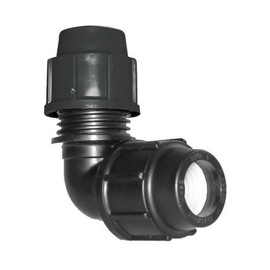 Plasson 90° ELBOW ADAPTOR METRIC 50-50