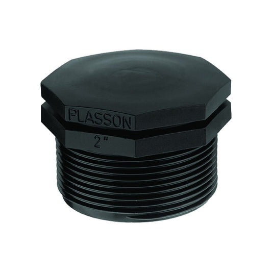 Plasson PLUG THREADED PP 3/8"