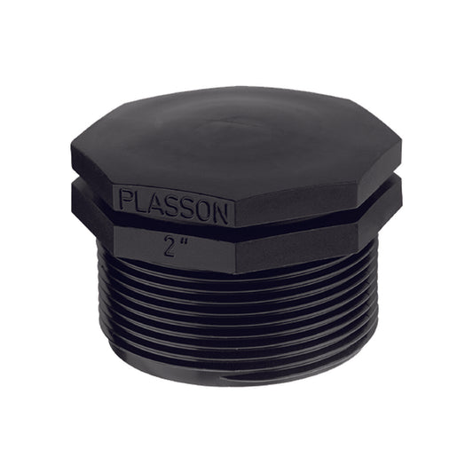 Plasson PLUG THREADED PP 1/2"