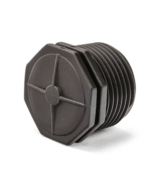 25MM END PLUG BARCODED