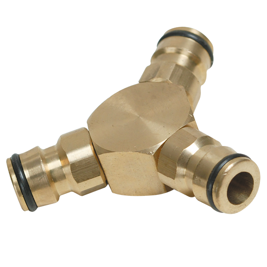 BRASS 3WAY ACT N/C 1/8