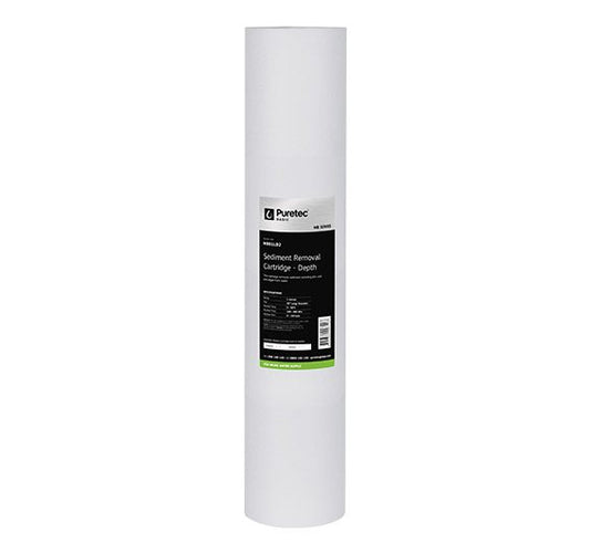 Melt Blown Standard Dia 2.5" Cartridge, 20", 10um