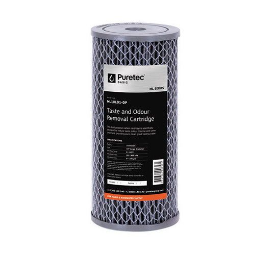 Pleated Large Diameter 4.5" Cartridge, 10", 10um