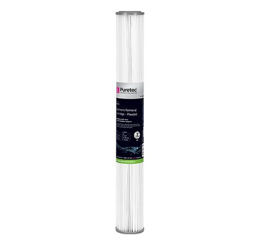 Pleated Cartridge Standard dia 2.5", 20 inch, 1um