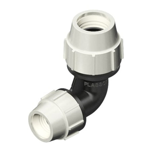 Plasson 90° ELBOW MALE METRIC 40-1.1/2"