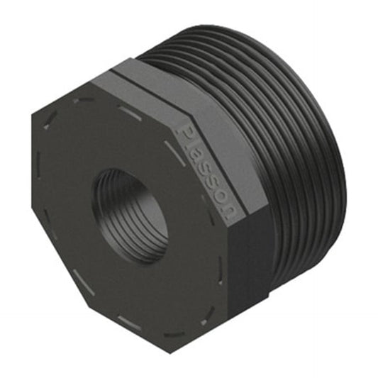 Plasson REDUCING BUSHING THREADED PP 2"-1"