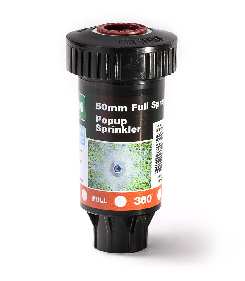 50mm Pop Up Sprinkler, 360° Full Circle