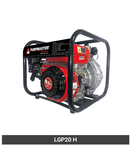 Good Value PUMPMASTER 6.5HP Firefighter Pump