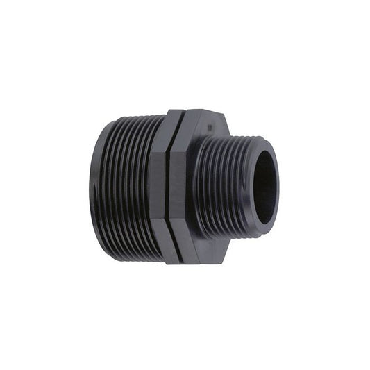 Plasson REDUCING NIPPLE THREADED PP 3/4"-1/2"