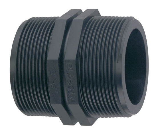 Plasson NIPPLE THREADED PP 1.1/2"-1.1/2"