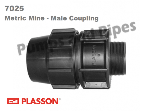 Plasson COUPLER METRIC MINE 63