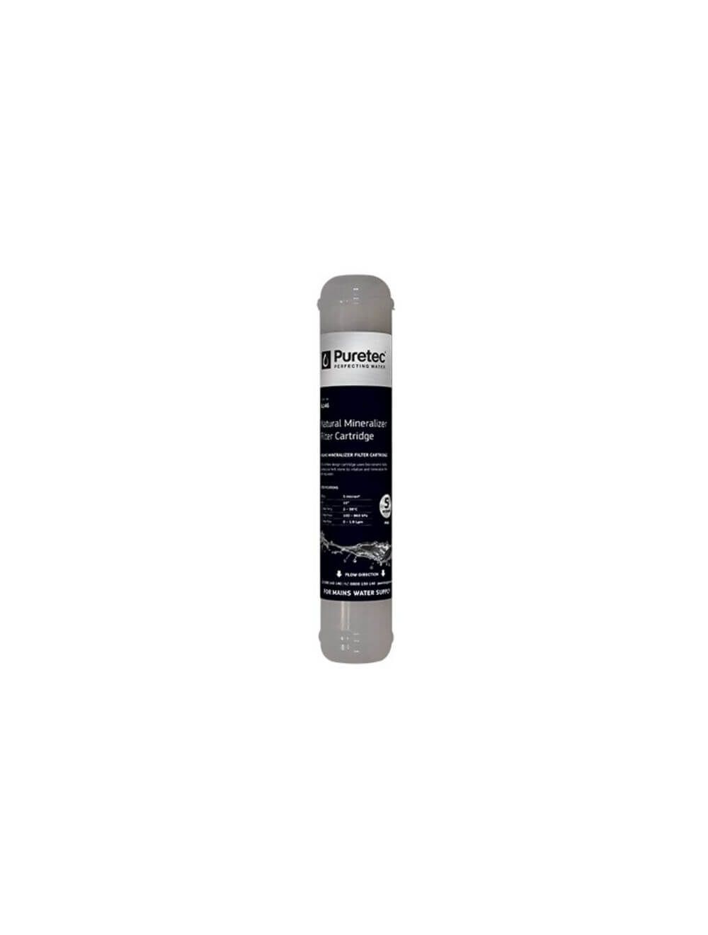 Inline Mineraliser Cartridge, 10 inch, 1/4 QC tube