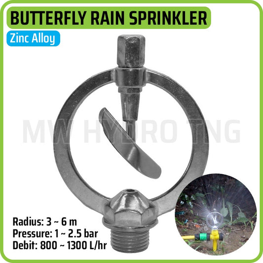 ZINC BUTTERFLY SPRINK15m