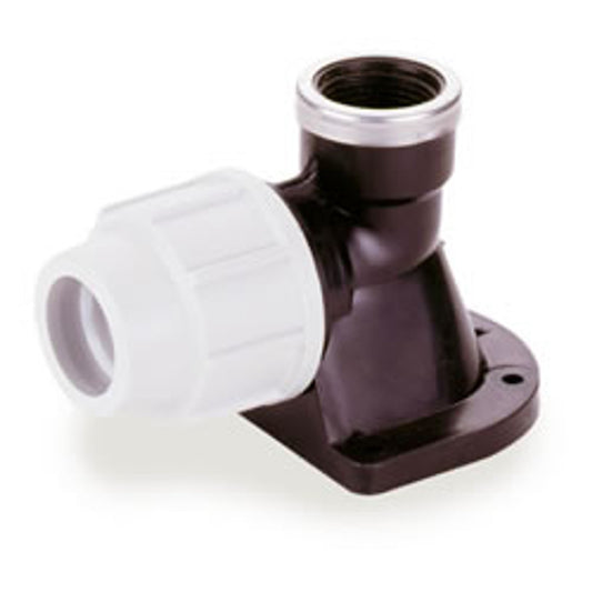 Plasson WALL PLATE ELBOW METRIC 16-1/2"